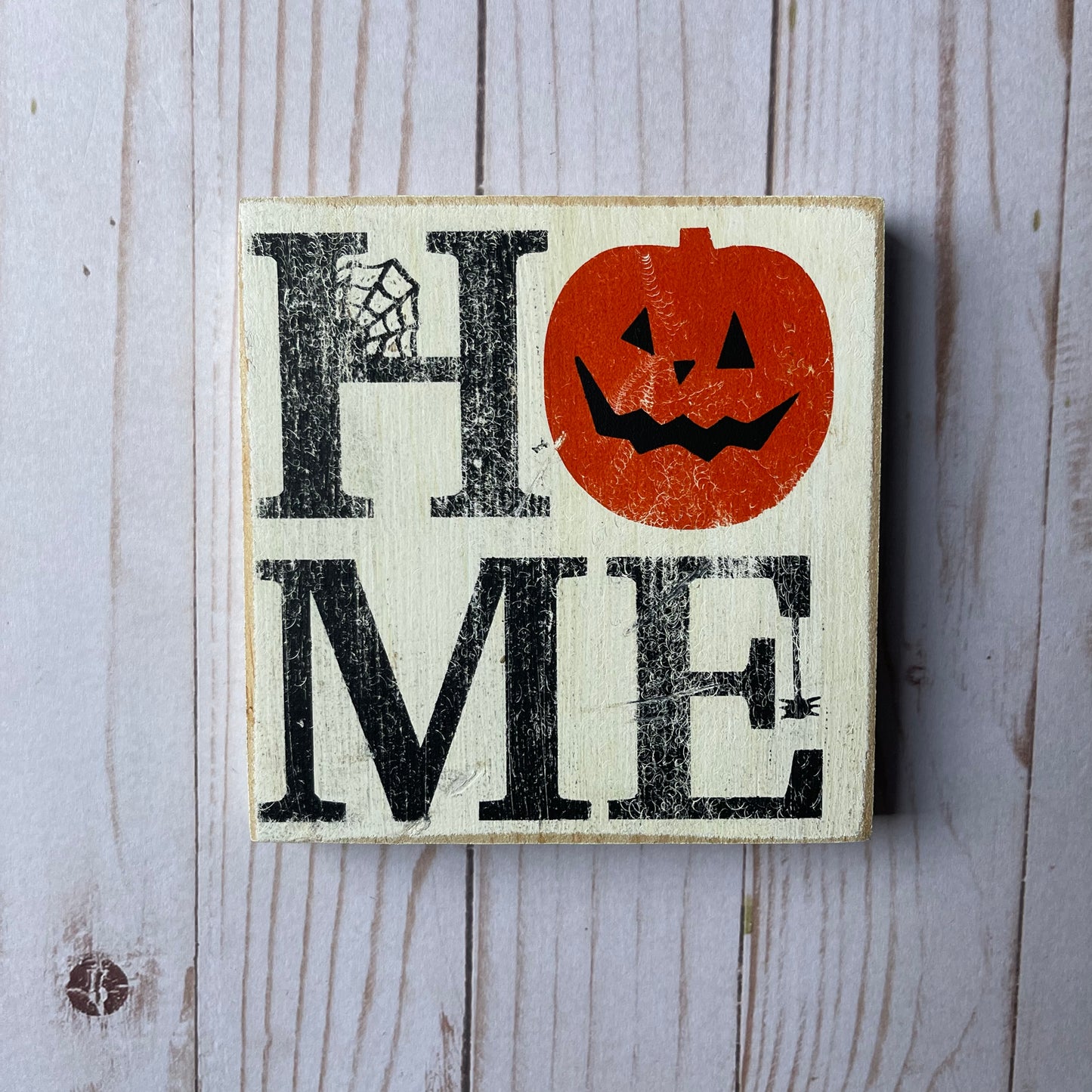 Pumpkin Home Sign