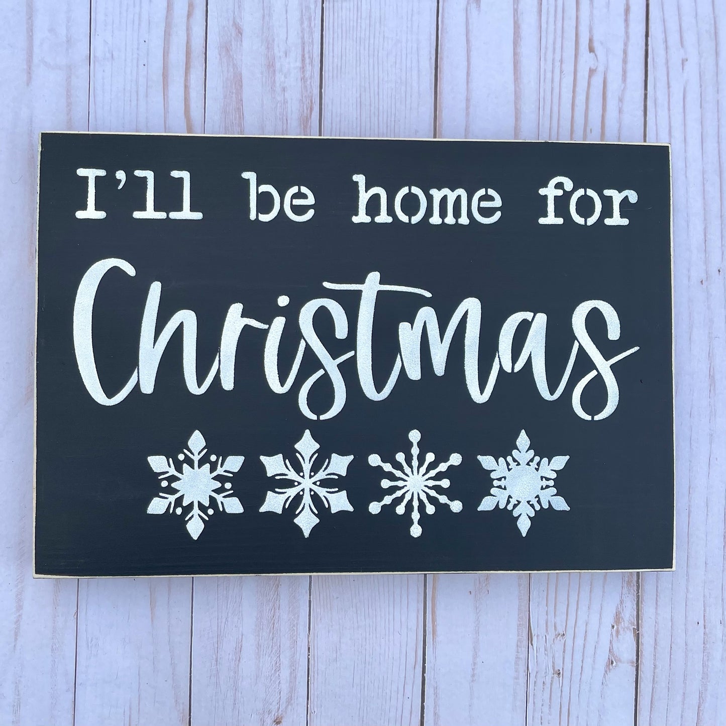 Home for Christmas Sign