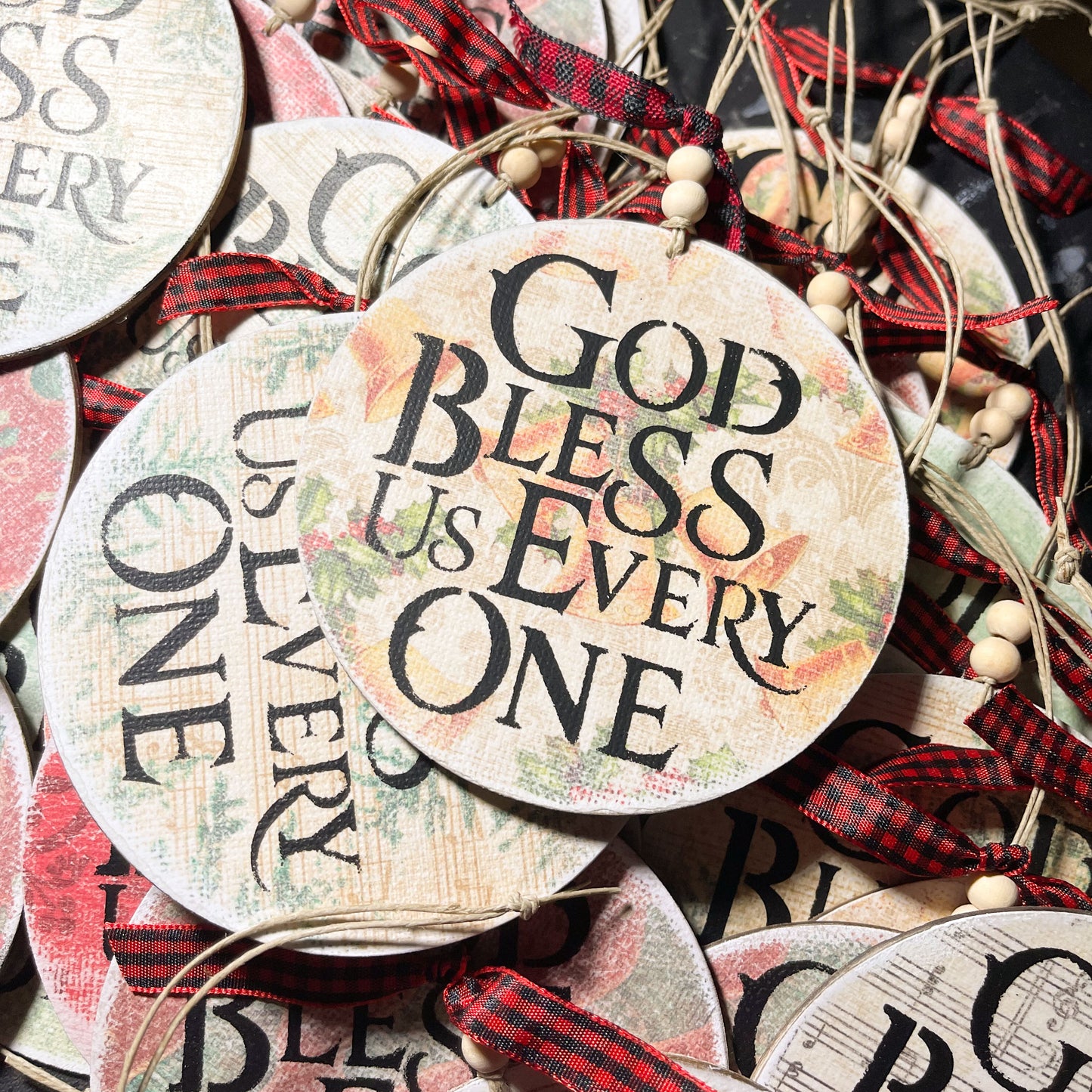 God Bless Us Everyone Ornament