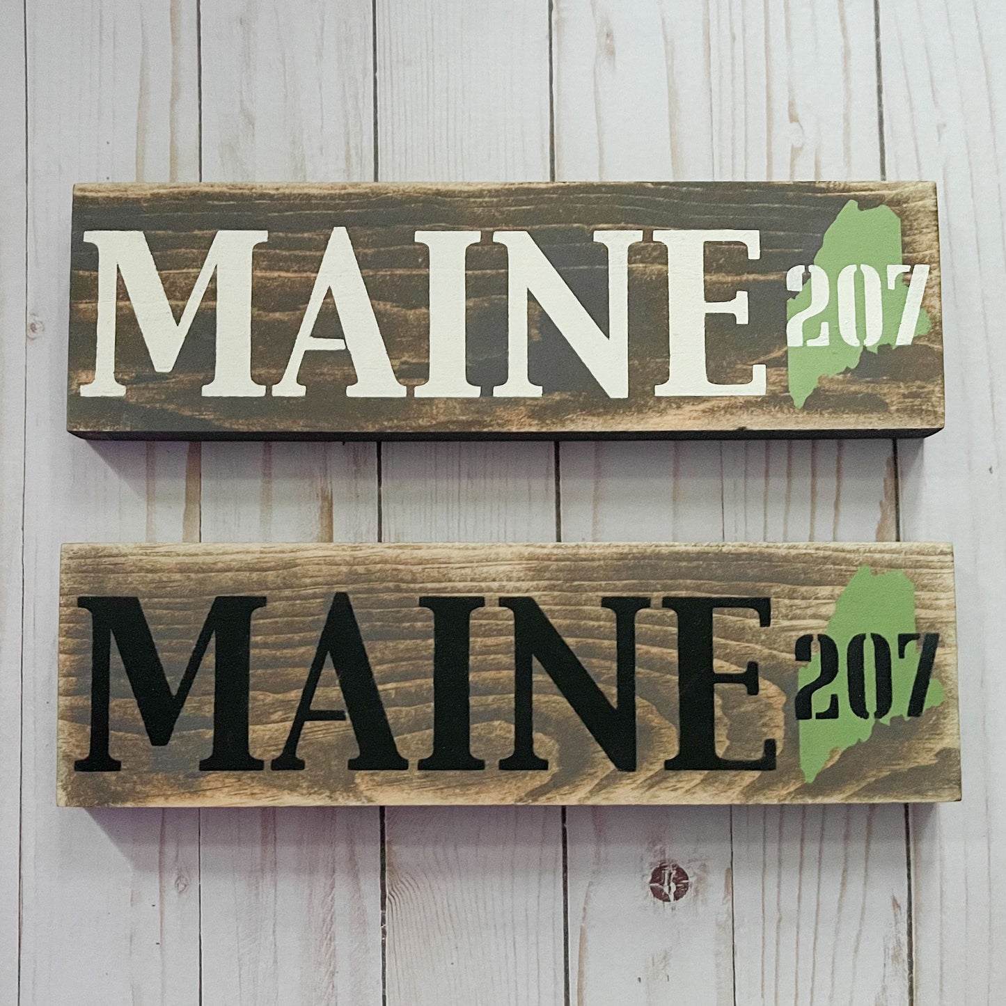 Maine 207 Sign