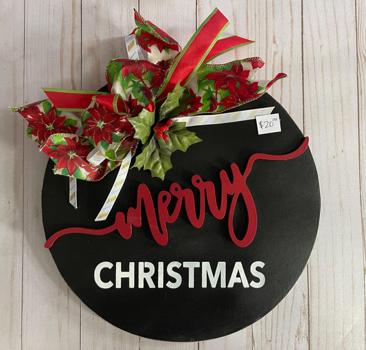 Merry Christmas Doorhanger