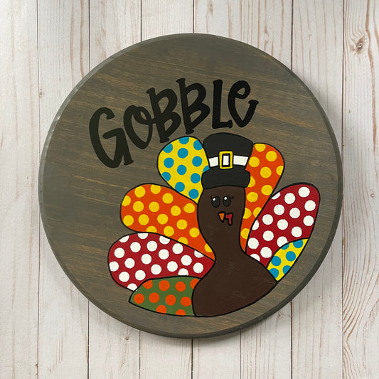 Gobble Doorhanger