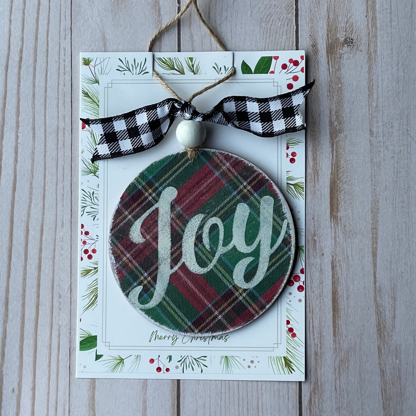 Joy Ornament