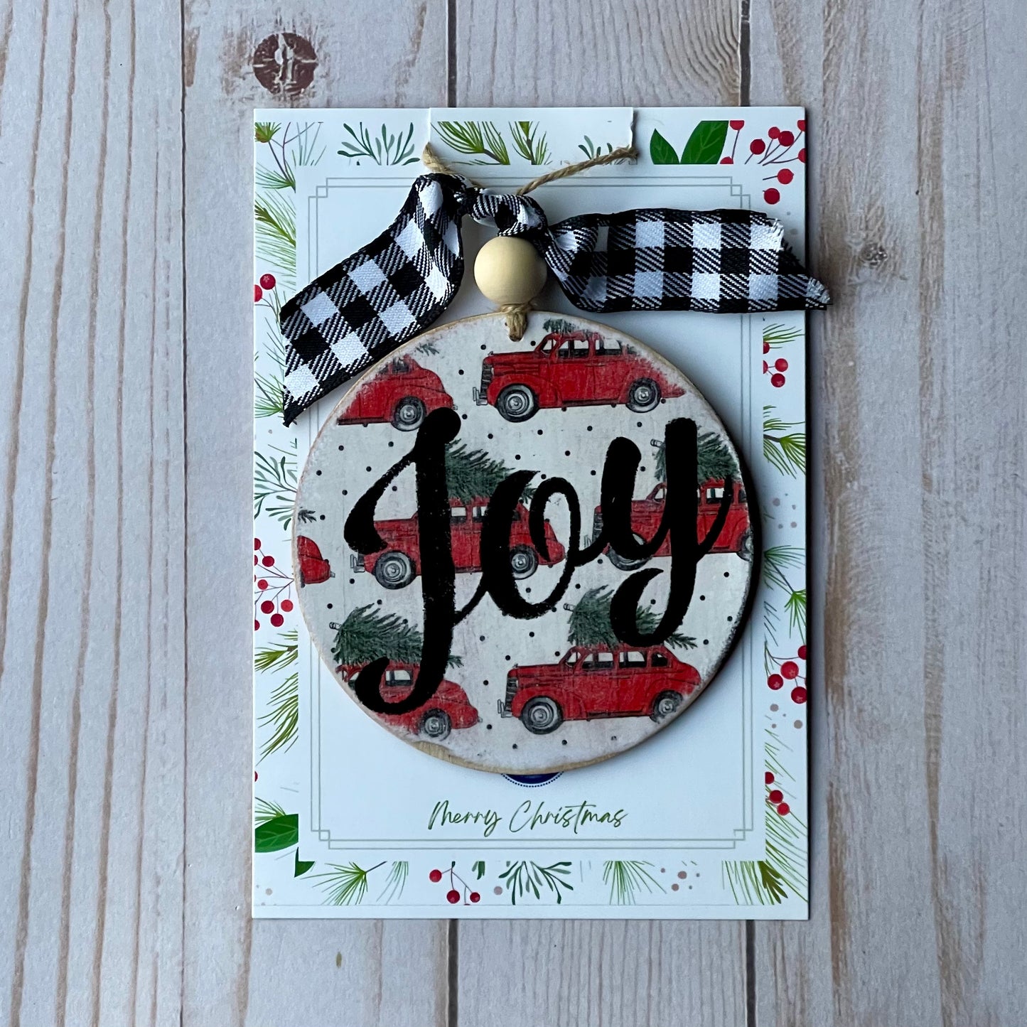 Joy Ornament
