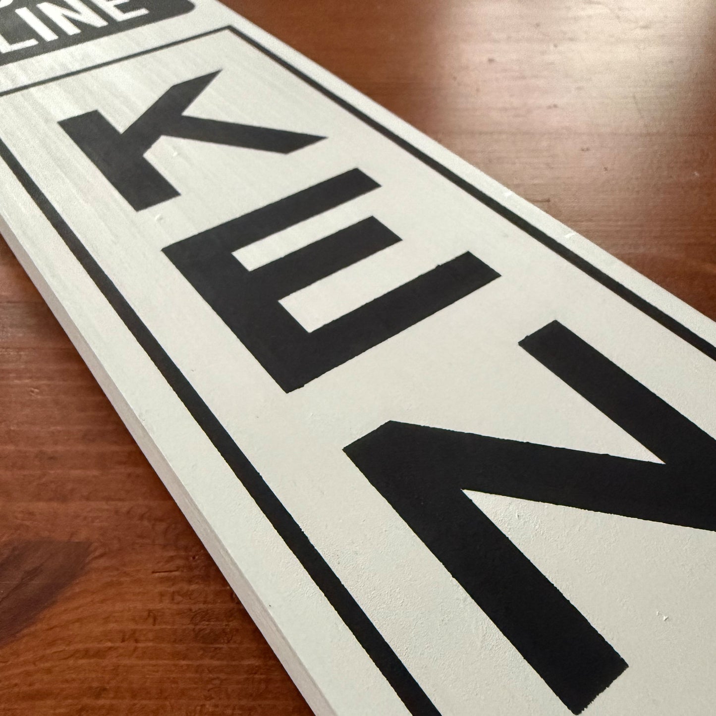Maine Town Line Signs