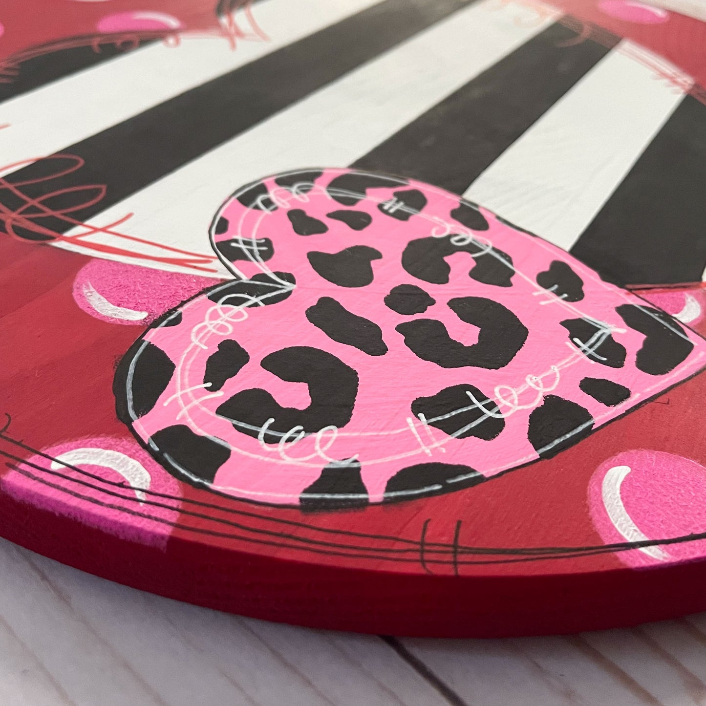 Whimsical Hearts Doorhanger