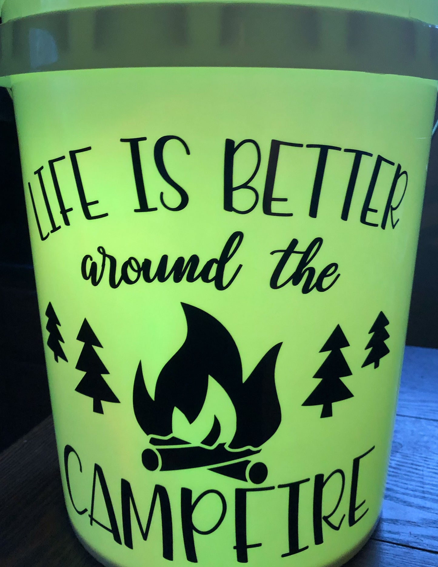 Lighted Bucket