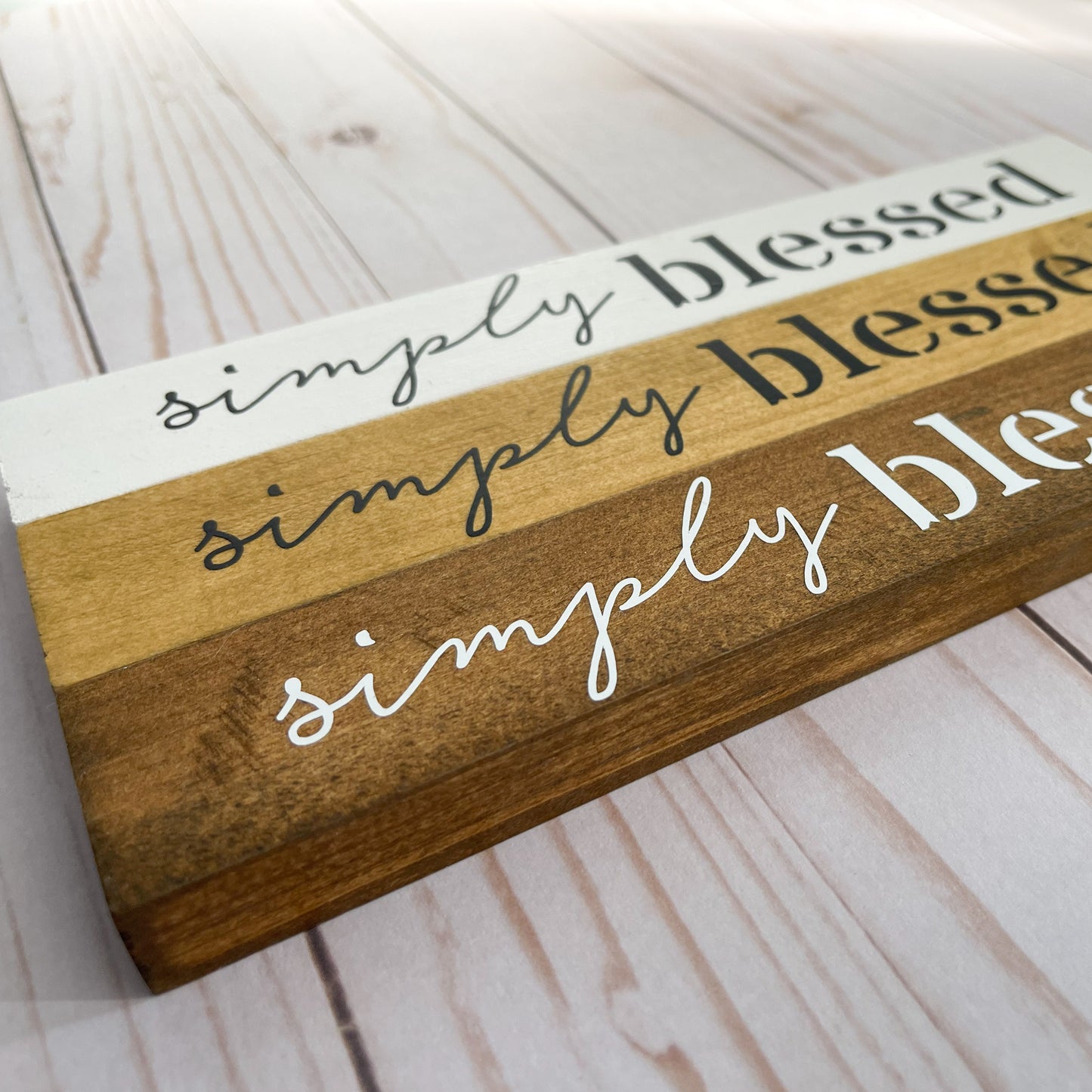 Simply Blessed Shelf Sitter